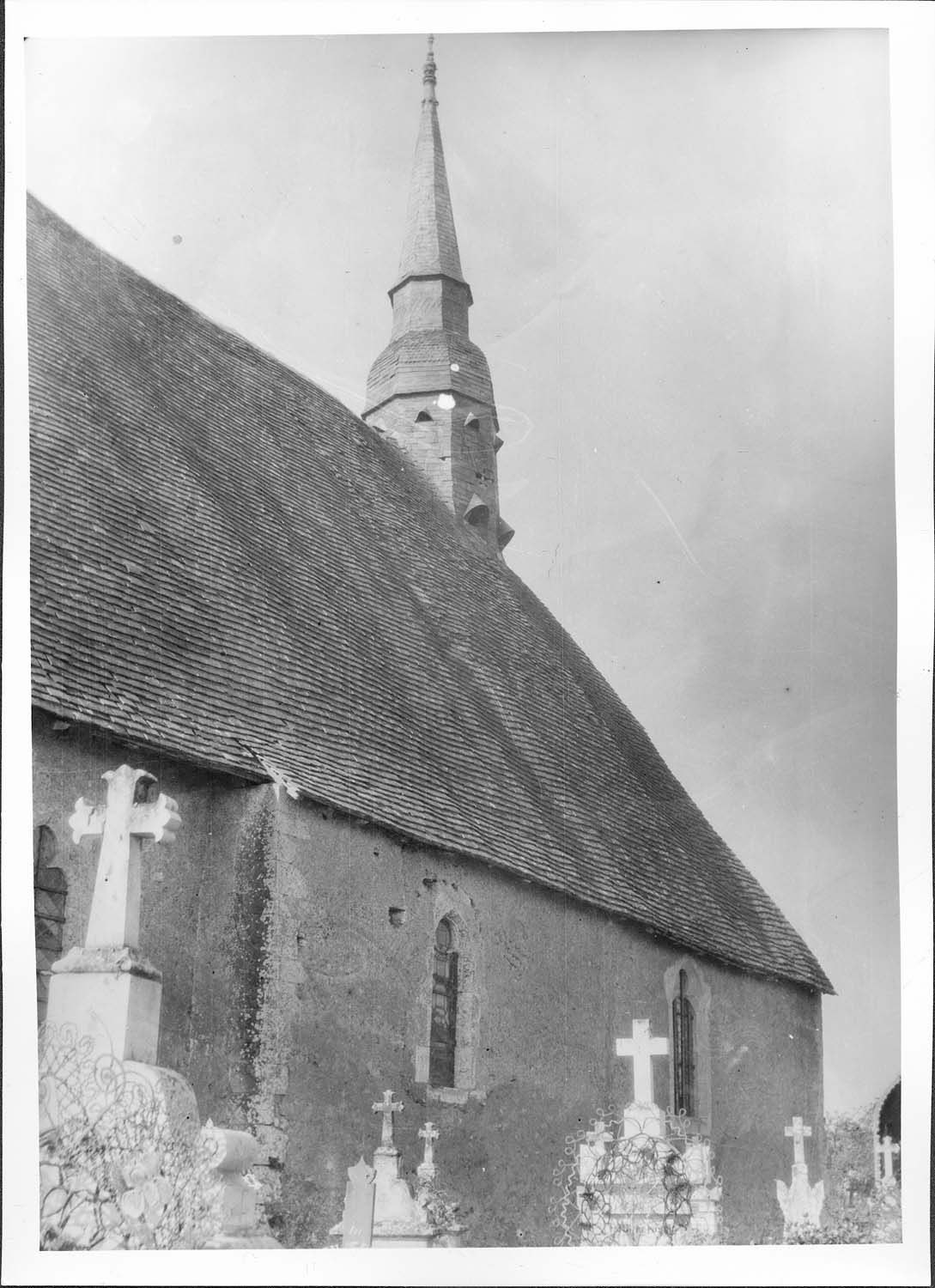 Façade ; vue côté nord