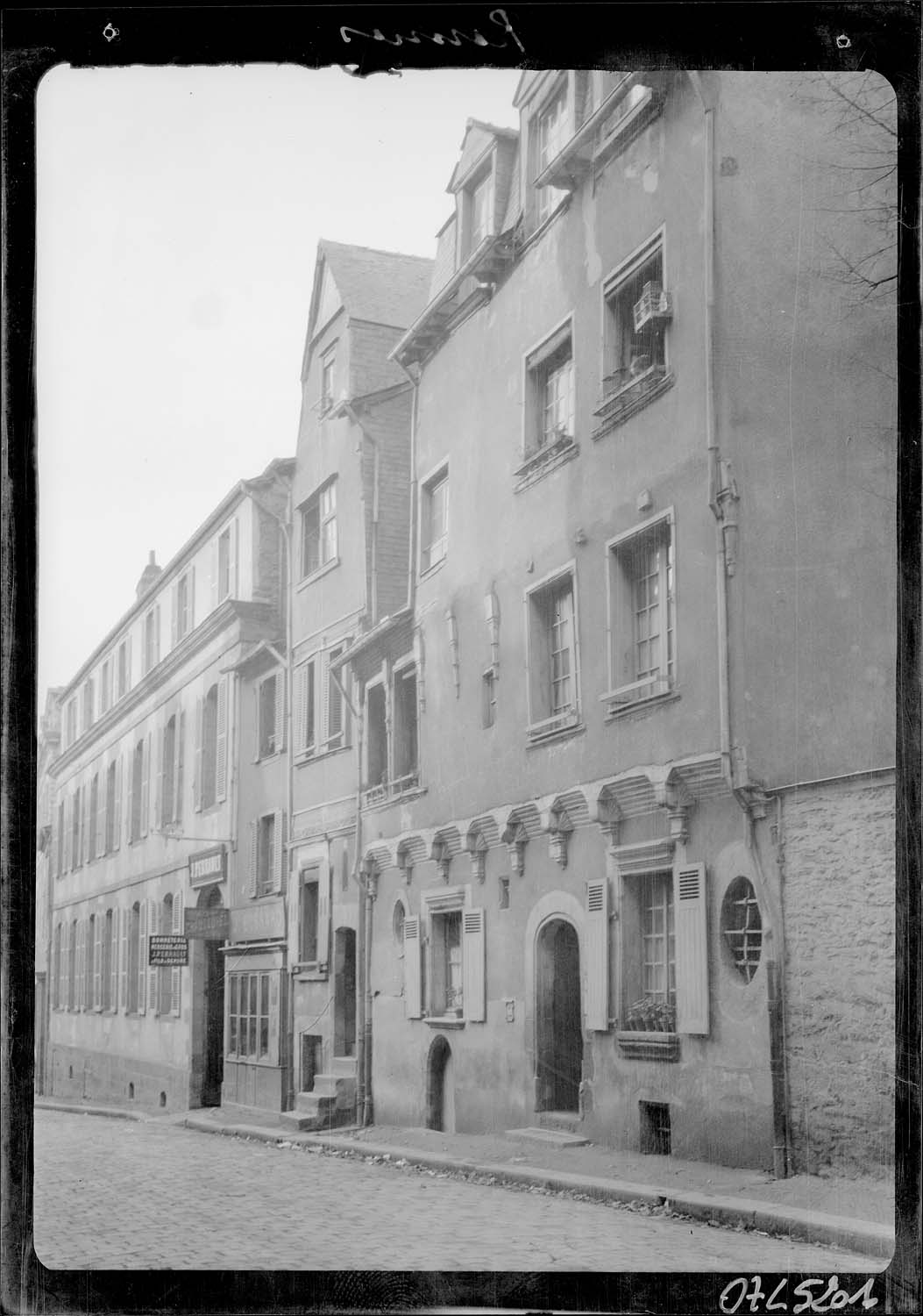 Façade sur rue