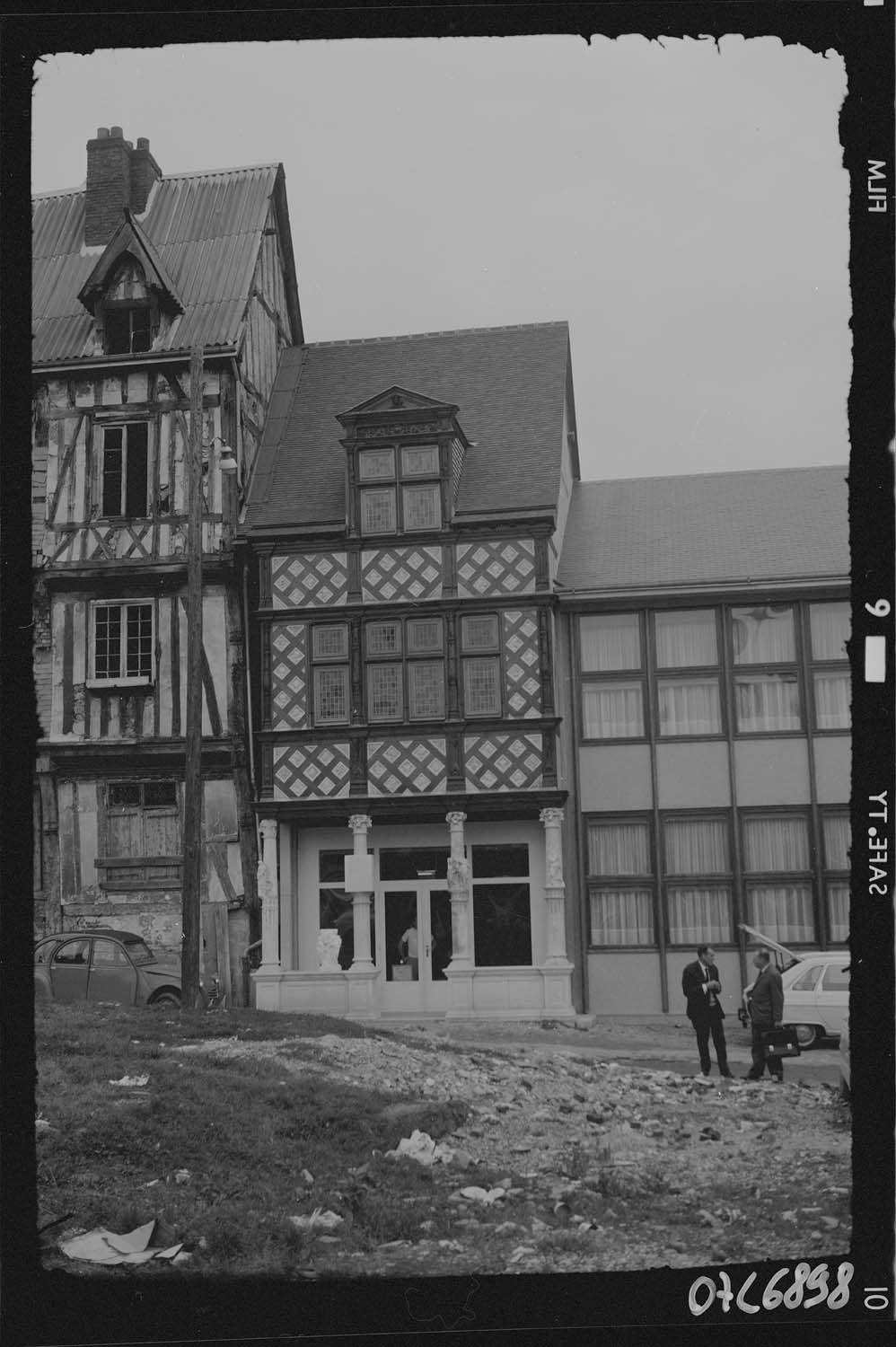 Façade rue du Ruissel après restauration