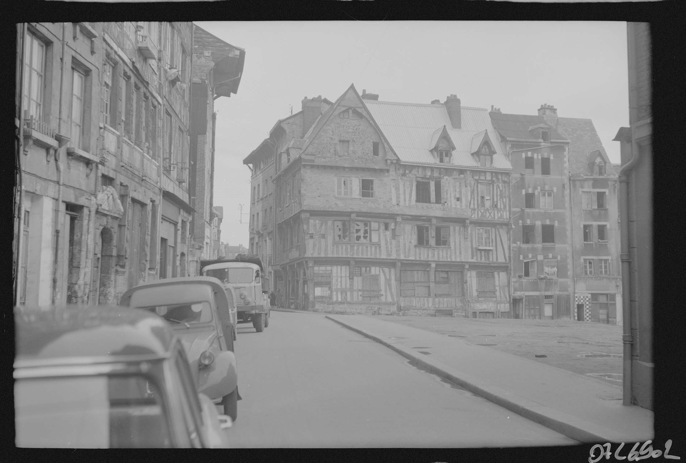 Les façades rue du Ruissel