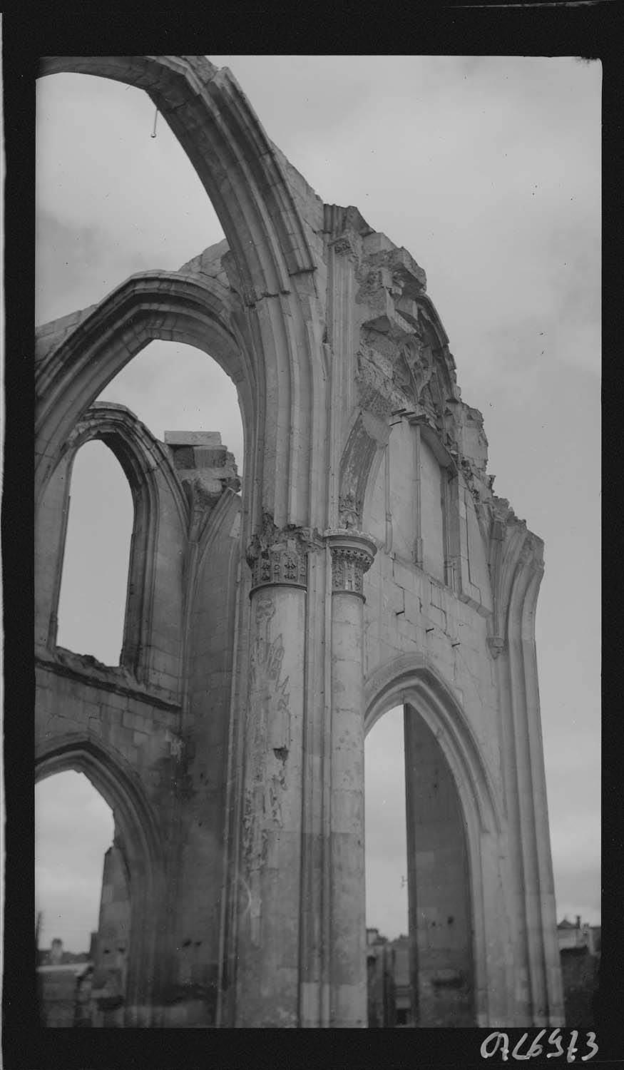 Transept ruiné