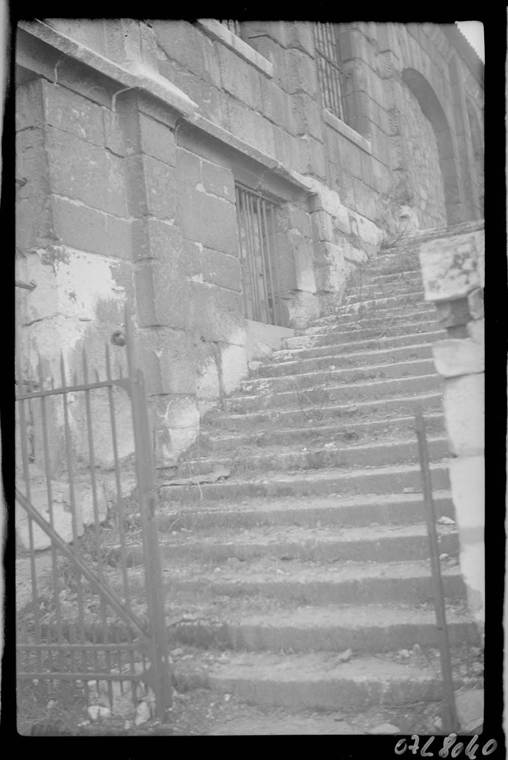 Escalier, détail des marches