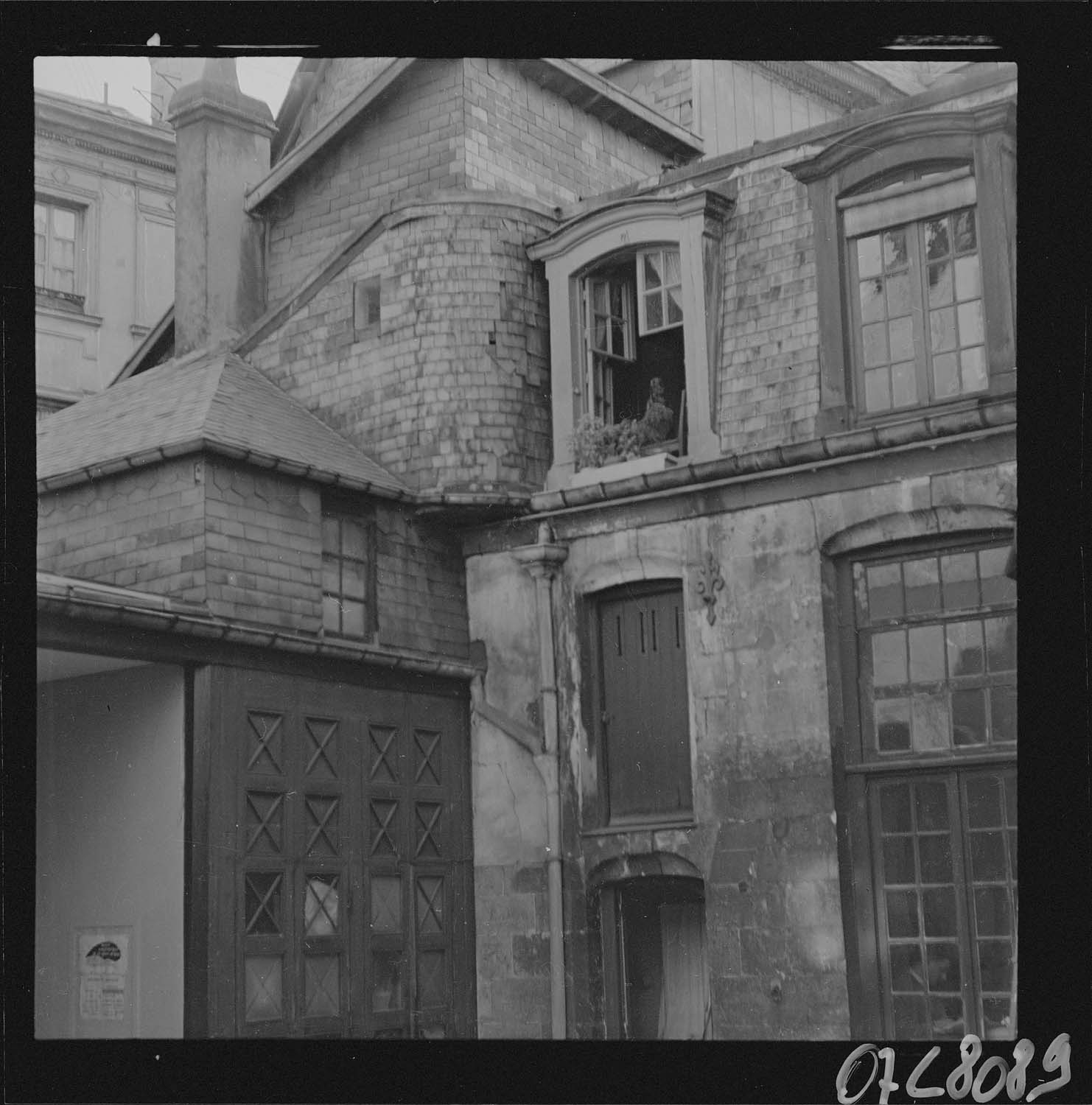 Angle de façade sur cour