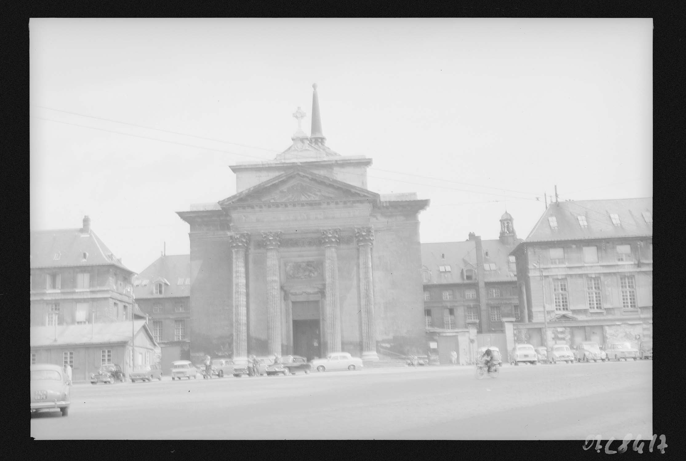 Vue générale de la façade ouest