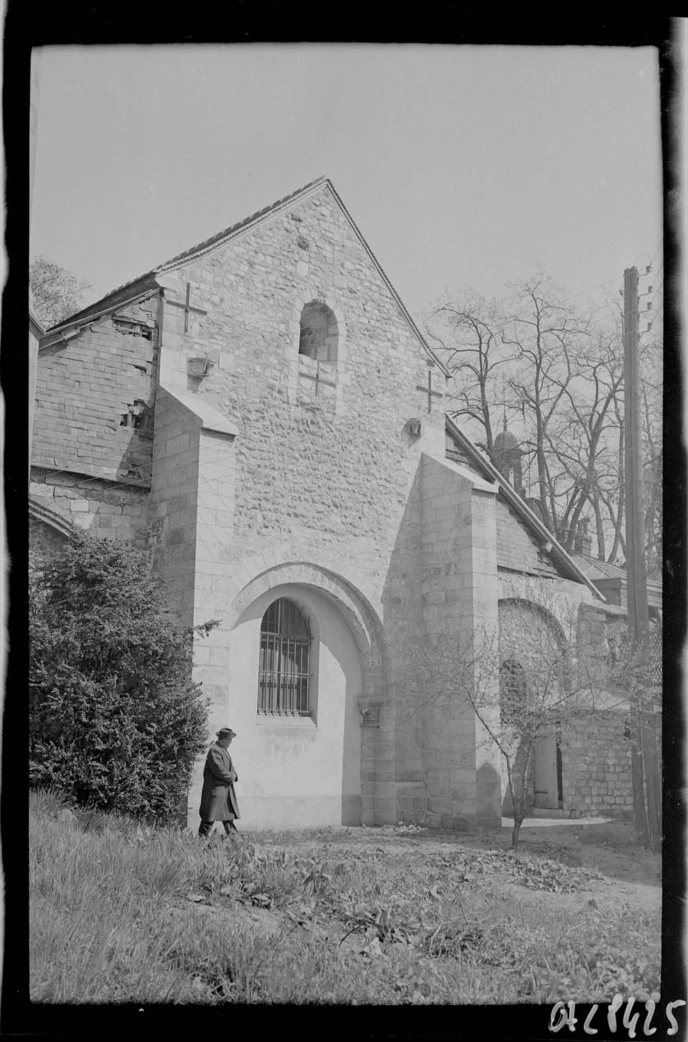 Sacristie de l'église, ancienne abside