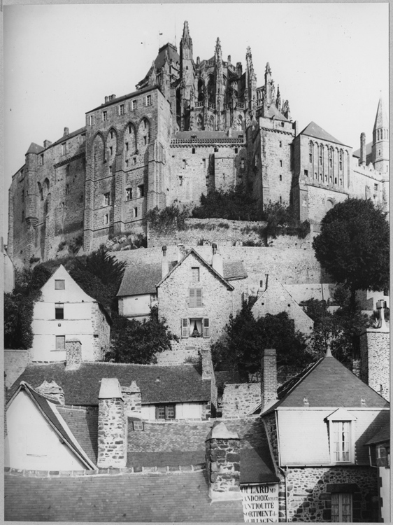 Vue d'ensemble, abbaye, côté sud-est