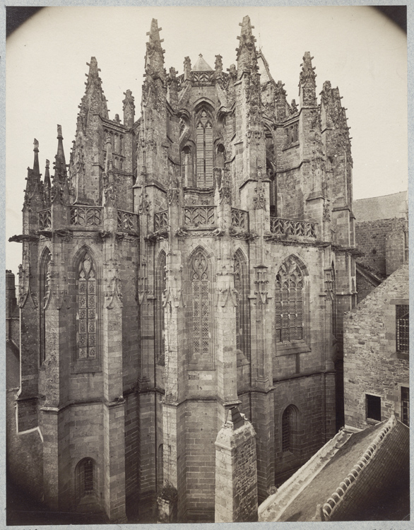 Église abbatiale : chevet