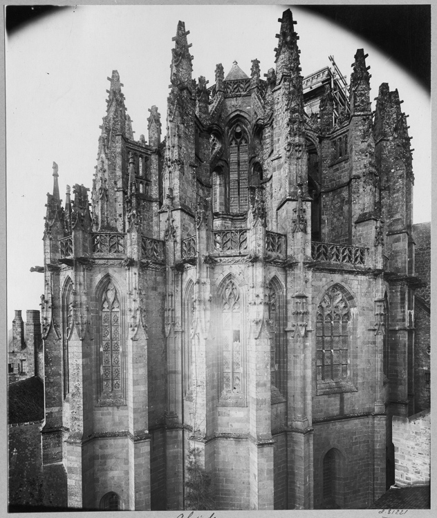 Église abbatiale : chevet