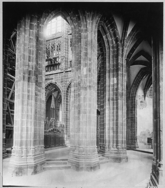 Église abbatiale : choeur