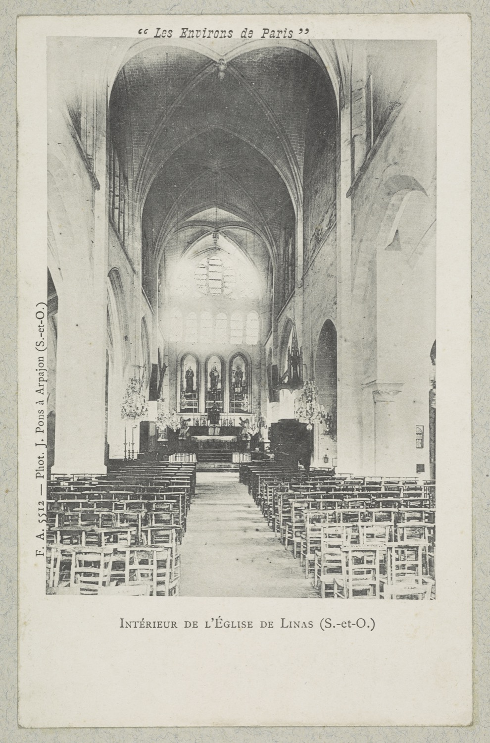 Nef en direction du choeur