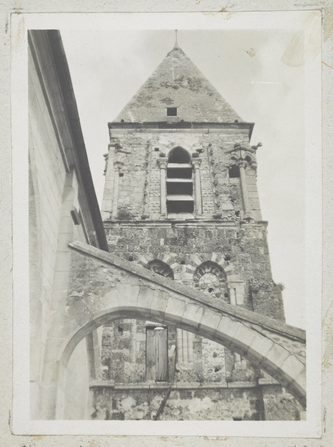 Clocher : face ouest