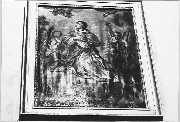 Tableau, cadre : 'Le triomphe de saint Vincent', huile sur toile ; après restauration - © Ministère de la Culture (France), Médiathèque du patrimoine et de la photographie (objets mobiliers), tous droits réservés