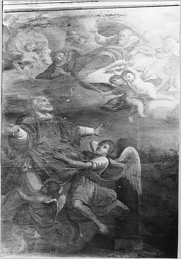 Tableau : 'Le triomphe de saint Andéol', huile sur toile - © Ministère de la Culture (France), Médiathèque du patrimoine et de la photographie (objets mobiliers), tous droits réservés