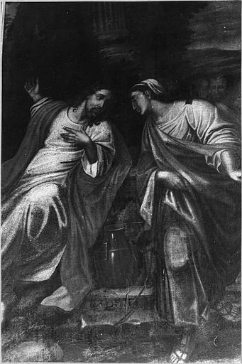 Tableau : 'Le Christ et la Samaritaine', huile sur toile - © Ministère de la Culture (France), Médiathèque du patrimoine et de la photographie (objets mobiliers), tous droits réservés