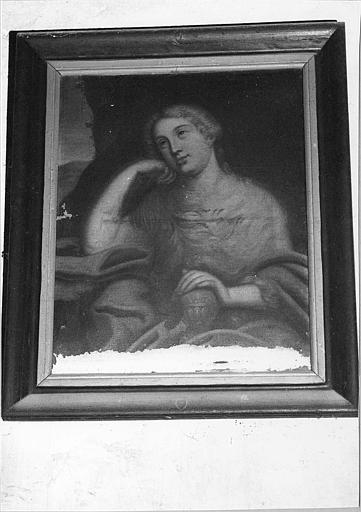Tableau : 'Sainte Marie-Madeleine', huile sur toile