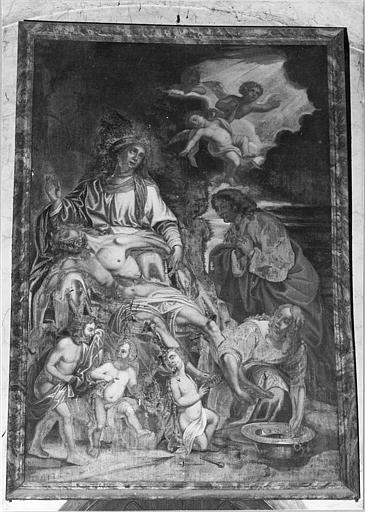 Tableau : 'La Déploration', huile sur toile - © Ministère de la Culture (France), Médiathèque du patrimoine et de la photographie (objets mobiliers), tous droits réservés