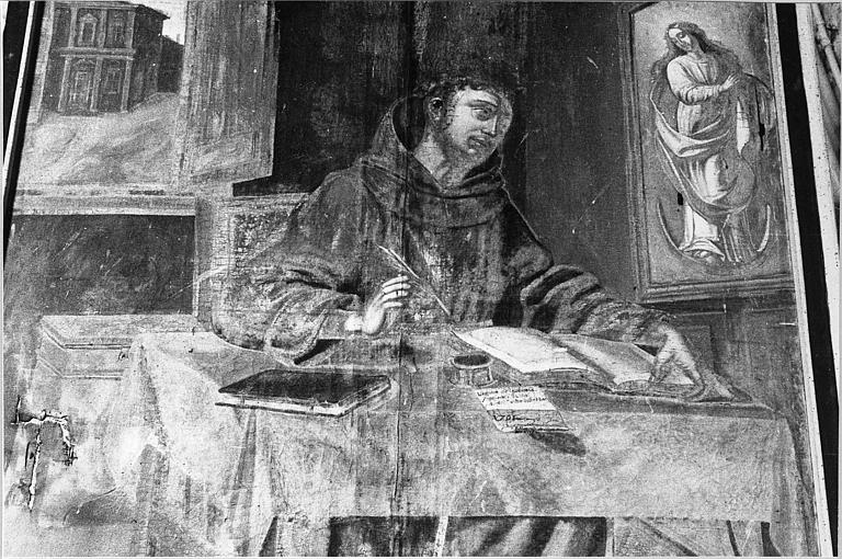 Tableau : 'Saint Jean Dun Scot', huile sur toile - © Ministère de la Culture (France), Médiathèque du patrimoine et de la photographie (objets mobiliers), tous droits réservés