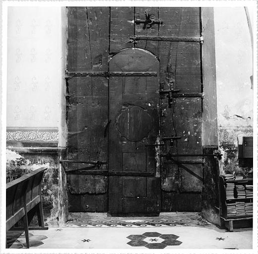 Vue de la porte sud (intérieur)