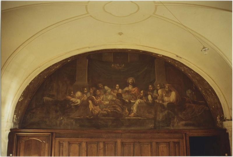 tableau : La Cène, vue générale - © Ministère de la Culture (France), Médiathèque du patrimoine et de la photographie (objets mobiliers), tous droits réservés