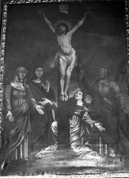 tableau : Jésus mourant sur la croix, vue générale - © Ministère de la Culture (France), Médiathèque du patrimoine et de la photographie (objets mobiliers), tous droits réservés