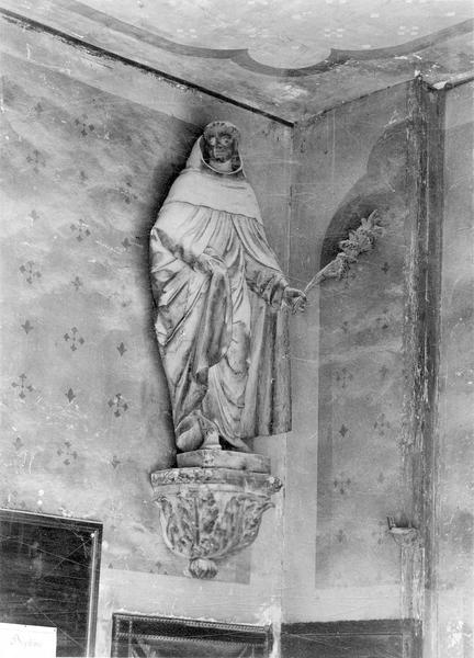 statue : Saint Pierre d'Alcantara, vue générale - © Ministère de la Culture (France), Médiathèque du patrimoine et de la photographie (objets mobiliers), tous droits réservés
