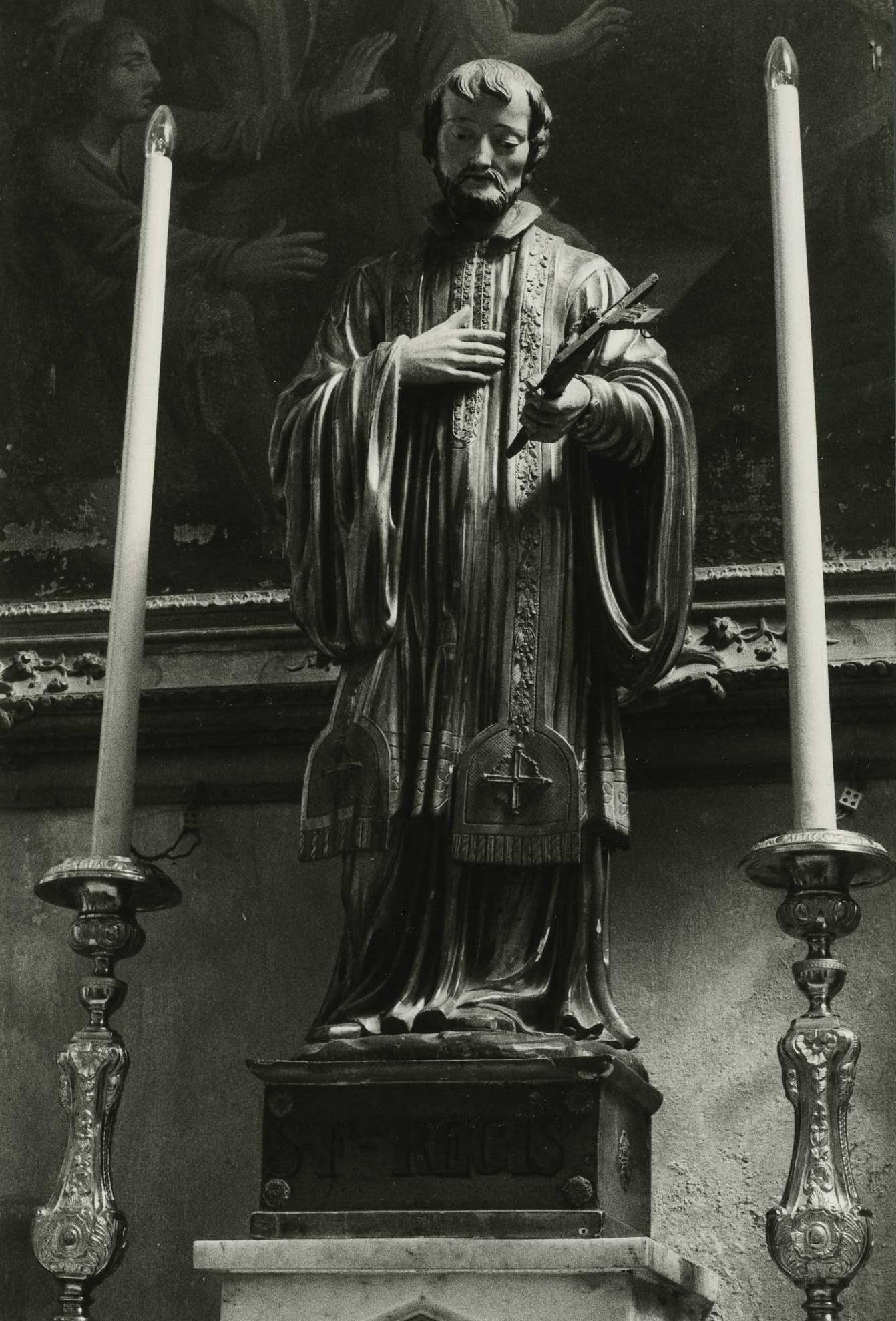 statue : Saint Jean-François Régis, vue générale