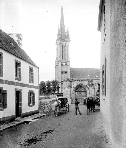 Vue générale du clocher