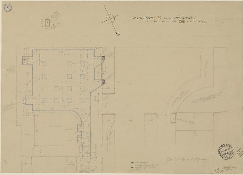 Plan et détails de l'habitation G