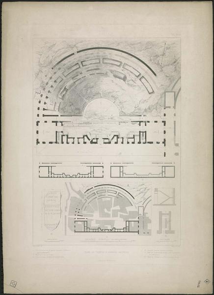 Théâtre antique : plans