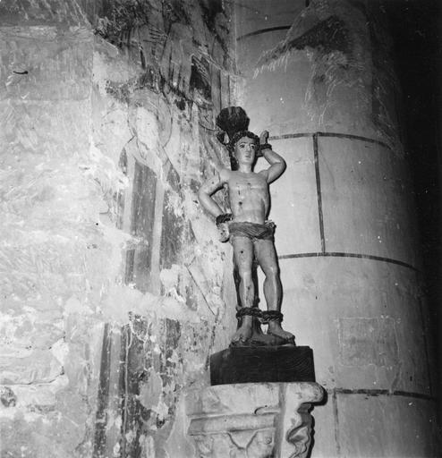 Statue : saint Sébastien