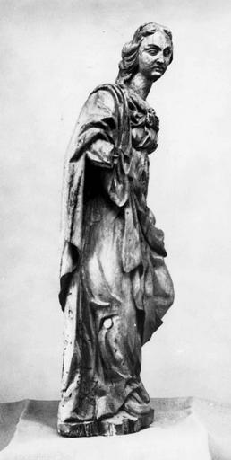 statue : sainte Marie-Madeleine, bois