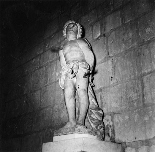 Statue : saint Sébastien