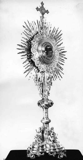 ostensoir, vermeil et argent doré