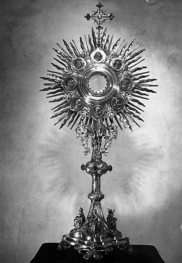 ostensoir, vermeil et argent doré