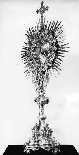 ostensoir, vermeil et argent doré