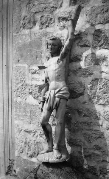 Statue : saint Sébastien