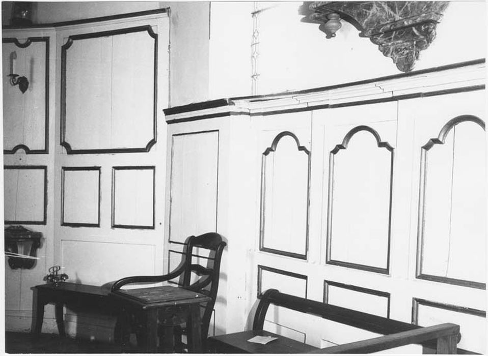 boiseries du choeur, vue partielle