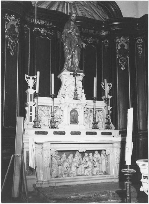 autel du Sacré-Coeur, tabernacle et retable - © Ministère de la Culture (France), Médiathèque du patrimoine et de la photographie, diffusion RMN-GP