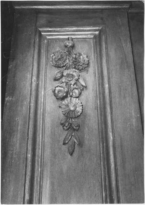 boiseries et lambris du choeur, détail