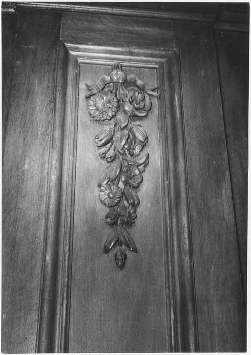 boiseries et lambris du choeur, détail