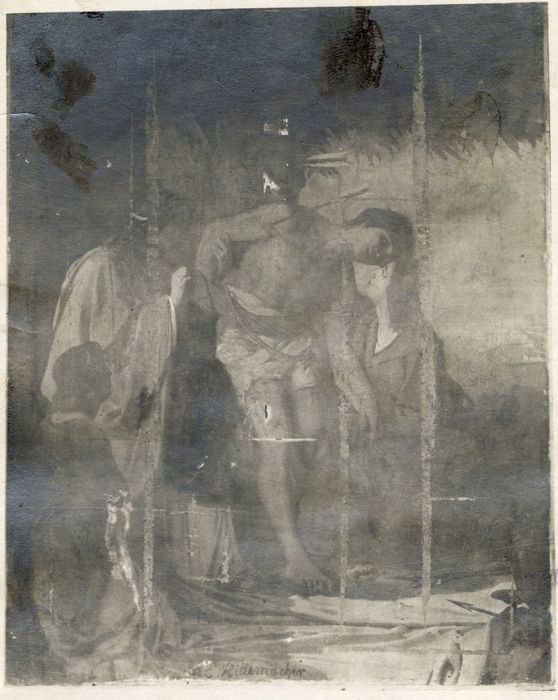 tableau : Martyre de saint Sébastien