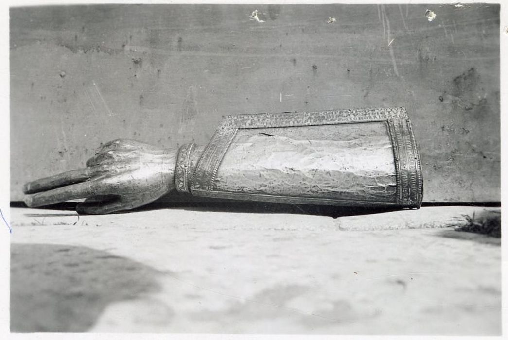 bras-reliquaire de saint Hippolyte