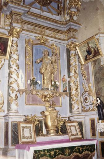 Retable, lambris de revêtement