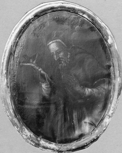 Tableau : Saint Pie V, huile sur toile