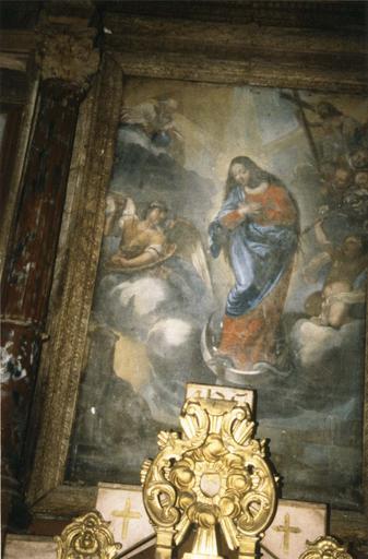 Tableau  : L'Immaculée Conception (classée sous le titre L'Assomption), huile sur toile - © Ministère de la Culture (France), Médiathèque du patrimoine et de la photographie (objets mobiliers), tous droits réservés