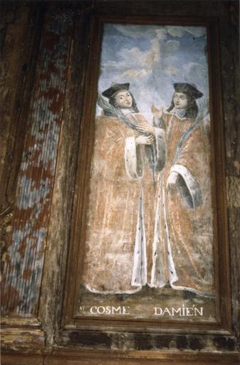 Tableau : Saint Cosme et saint Damien, huile sur toile - © Ministère de la Culture (France), Médiathèque du patrimoine et de la photographie (objets mobiliers), tous droits réservés