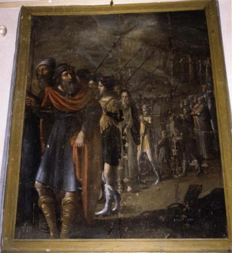 Tableau : Le transport de l'arche d'alliance, huile sur toile - © Ministère de la Culture (France), Médiathèque du patrimoine et de la photographie (objets mobiliers), tous droits réservés