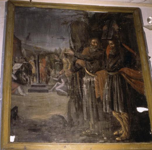 Tableau : L'adoration du veau d'or, huile sur toile - © Ministère de la Culture (France), Médiathèque du patrimoine et de la photographie (objets mobiliers), tous droits réservés