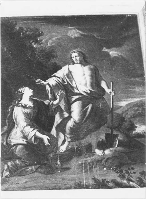 Tableau : Apparition du Christ ressuscité à sainte Madeleine