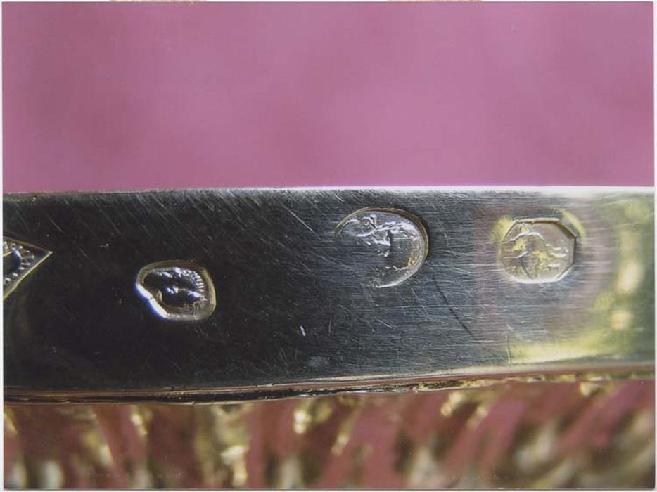 Calice, détail des poinçons